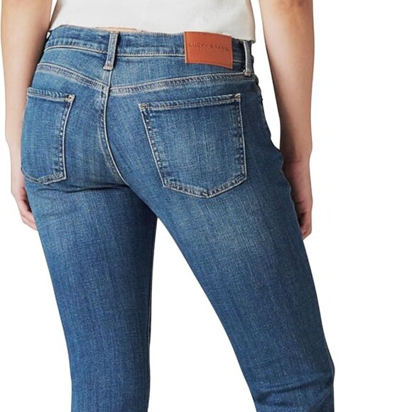Lucky Brand Jeans Sweet Straight Midrise Women’s Sz 4 (27) Tanzanite - Picture 4 of 4
